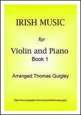 Irish Music (Violin and Piano Book 1) P.O.D. cover